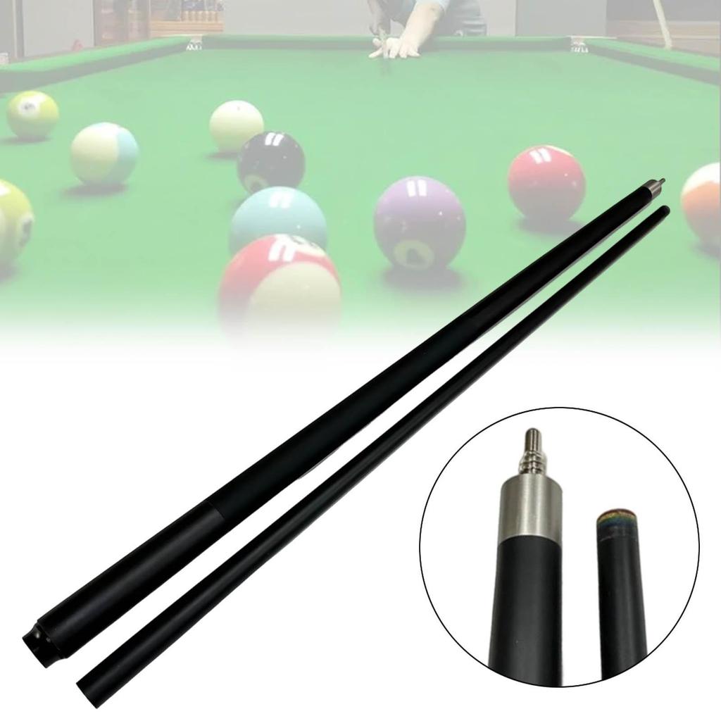 Practice Pool Cue Stick 13Mm Tip Durable Fiberglass Wood Billiards Kit For Home Snooker Players And Beginners