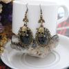 Unique Skull Ghost for Head Earrings Halloween Skeleton Earrings Gothic Drop Ear