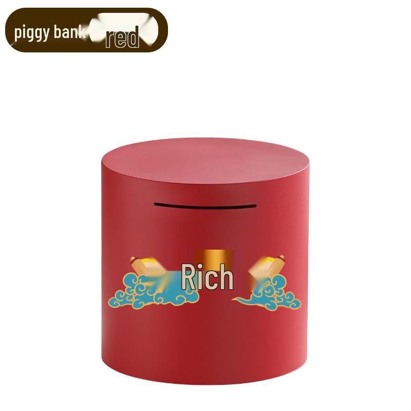 2025 Ulusal Trend Tarzı Kırılmaz Kumbara - Yetişkinler ve Çocuklar İçin - Şanslı Tasarruf, Kalınlaştırılmış Tasarım