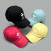 Frühling und Sommer Personalisierte Retro-Bedruckte Kreuzblumen-Buchstaben Baseballkappe Herren- und Damen-Sonnenhut Amerikanische Einfache Kappe