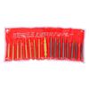 18pcs Professional Carbon Steel Brass Punch Tool Kit Set Leather Craft Hand Tool
