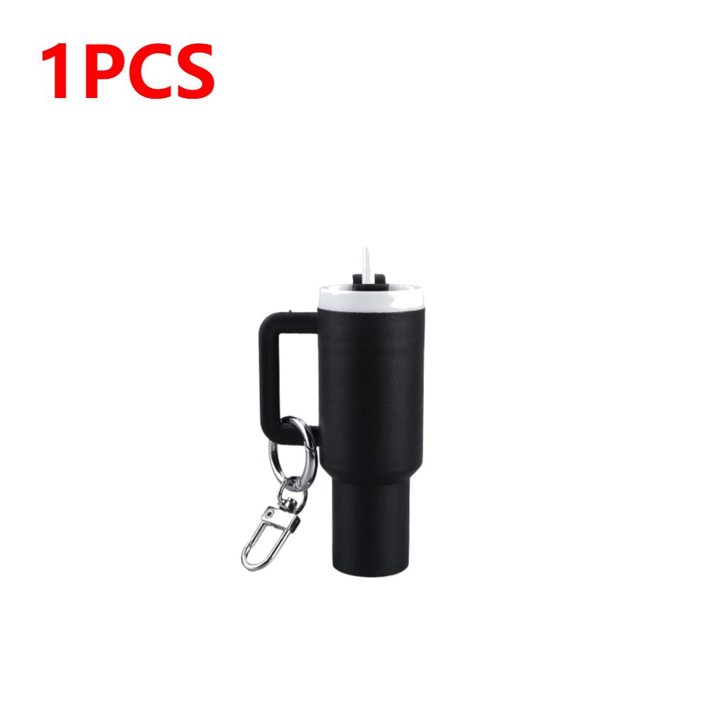 Mini Cup Keychain Mini Tumbler Keychain Cute Tumbler Key Ring Handbag Charms Key Ring Mini Keychain Pendant for Handbag Decor