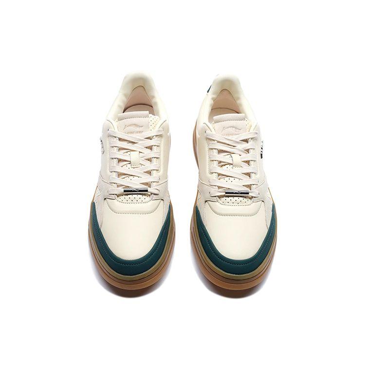 Li-Ning 1990 Comfortable Casual Non-Slip Wear-Resistant Lightweight Low-Top Skate Shoes Men Sneakers Yellow Green ALHS007-2