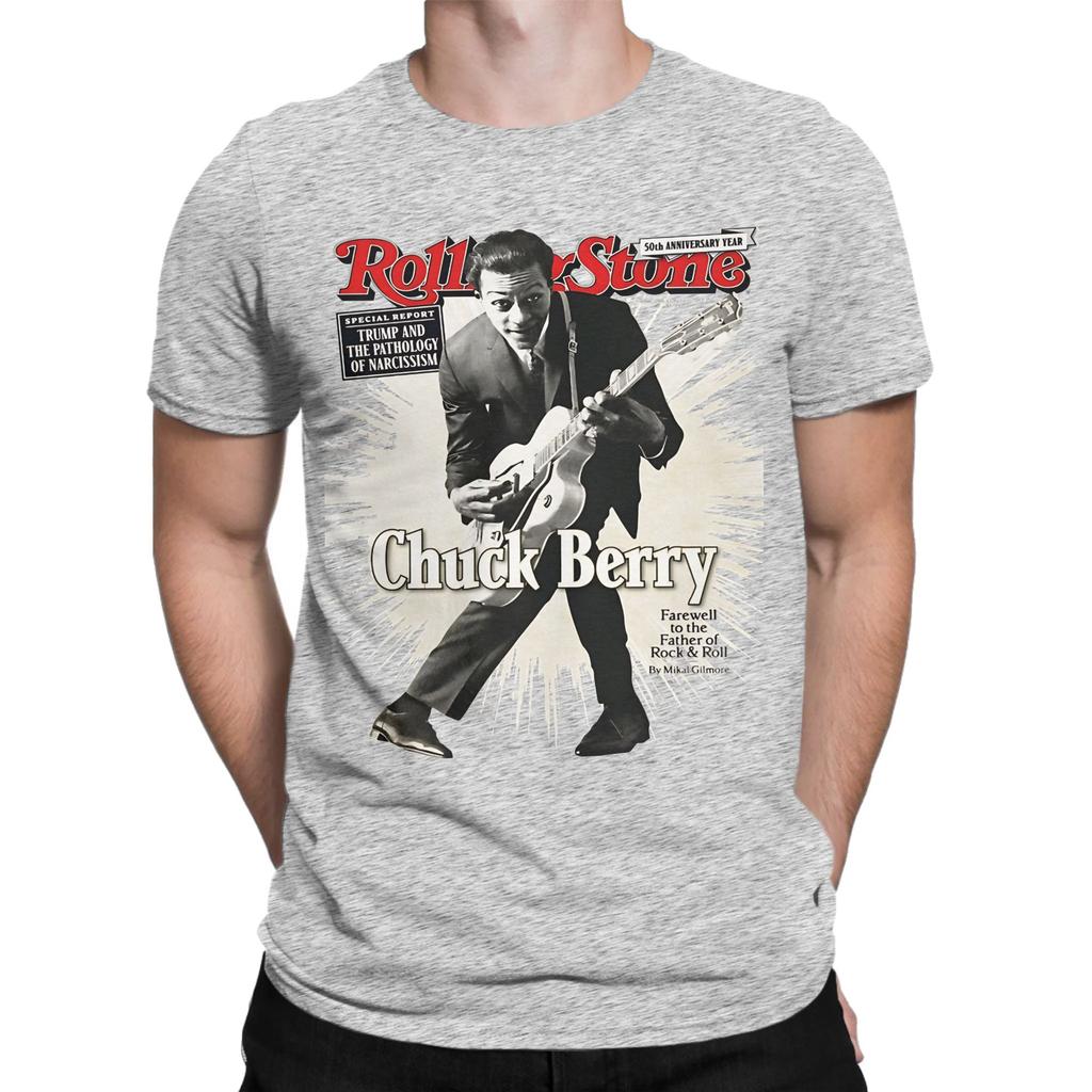 Chuck Berry Cover Album Funny 100 Cotton Tshirt Chuck Berry Tees Tops For Unisex