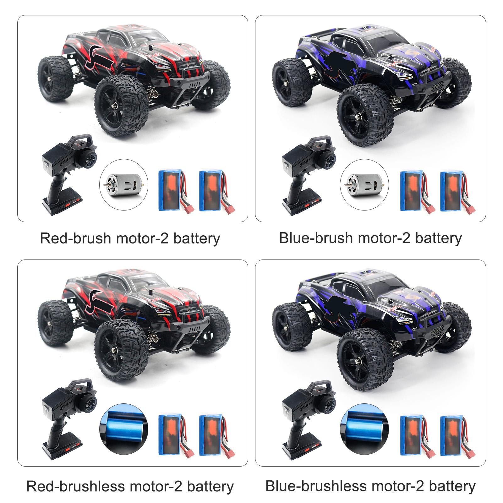 

RC Car High Speed 50kmCelsiush Car 1Celsius16 2.4GHz Racing Car 4 Car for Boys Adults 2 Battery