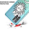 Zabawne Słońce Księżyc Anioł Oczy Do Samsung Galaxy A51 Etui na Telefon A71 A21S A12 A11 A31 A52 A41 A32 A23 A33 A53 A73 A03S A13 5G Pokrowiec