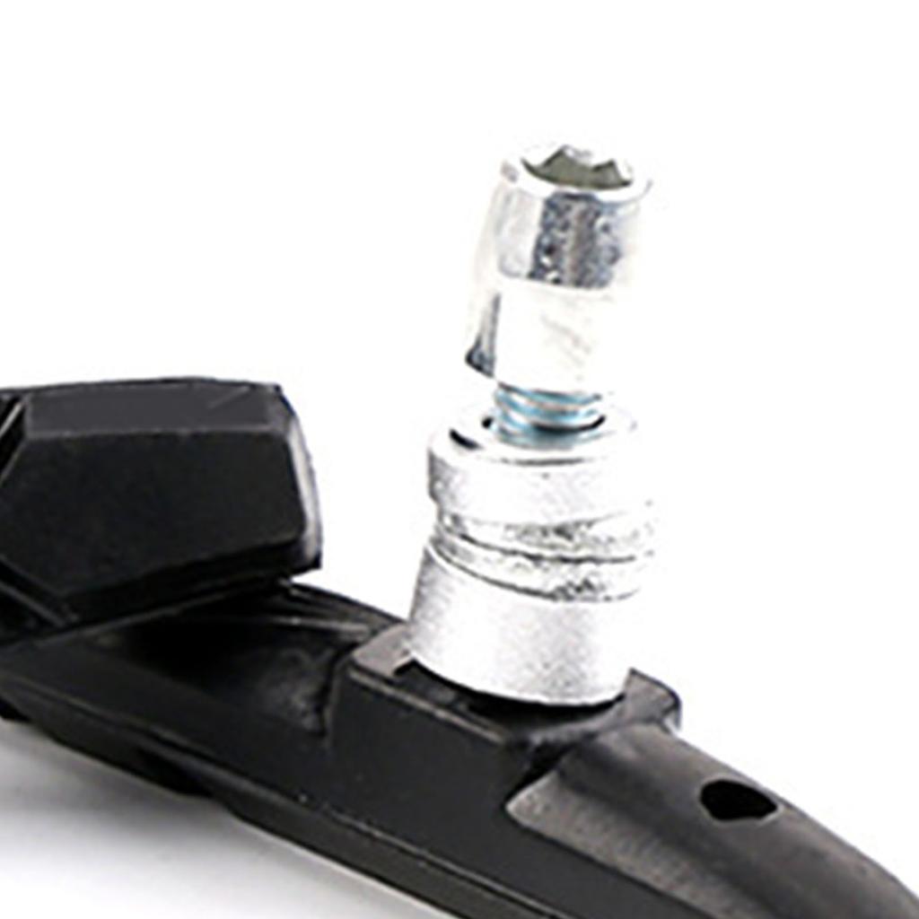 Mountain Bike Brake Block Rubber Wear Resistant Universal Bike Brake Pad Replacement