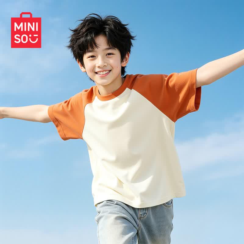 MINISO Kids' 2026 Summer Cotton T-Shirt