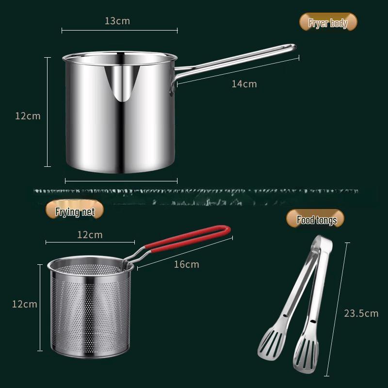 LISM Маленькая кухонная фритюрница