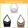 Casual Cotton Shoulder Bag With Standup Pouch For Daily Outings