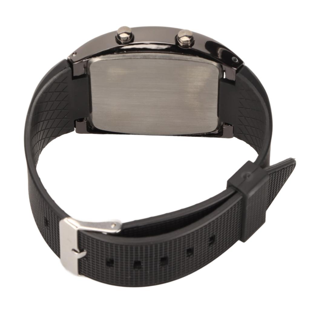 LED Display Aviation Watch High Accuracy Wrist Watches Comfortable Wearing LED Watch with Time and Date Display