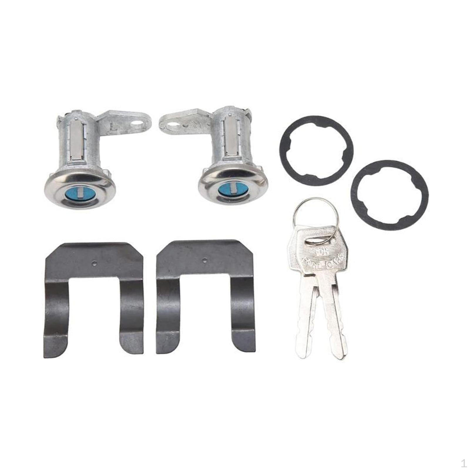 

Цилиндры замка двери с 2 ключами, Аксессуары для внешних деталей, Автозапчасти, Полный комплект для долговечности, Заглушка