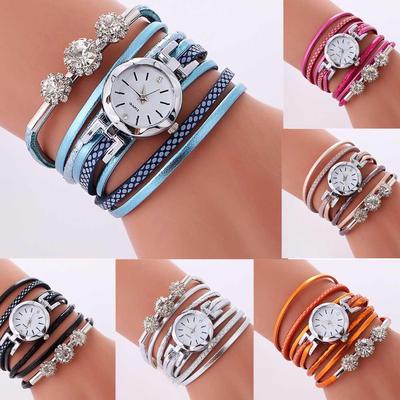 Ladies Bracelet Diamond Circle Watch Student  Fashion Table