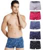 SUNIU Men's Boxer Briefs, Breathable, Moisture-Wicking Cotton Underwear Set, 5-Pack (L/Waist: 66-75cm, [K] 5-Pack)
