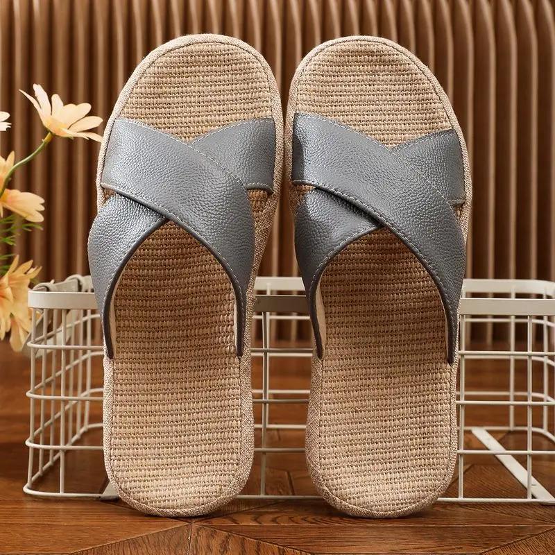Fashion Male Slipper House Flat Indoor Slides Men's Shoe Walk Around Home 2025 Style Comfortable Trend Mascullino Designer Luxury Fun
