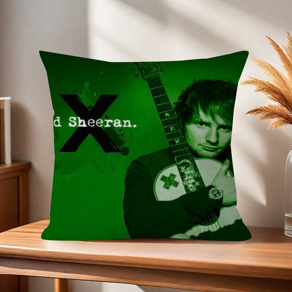 Pop Singer EEd SSheeran Play Personalized Picture Text Home Decorative Pillows Household Gifts Xcm