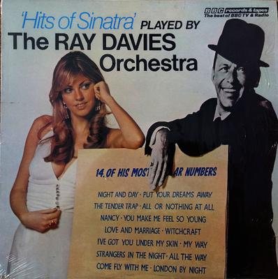 LP Record RAY DAVIES ORCHESTRA - Hits Of Sinatra REB194 BBC Records 1975 UK Jazz Used