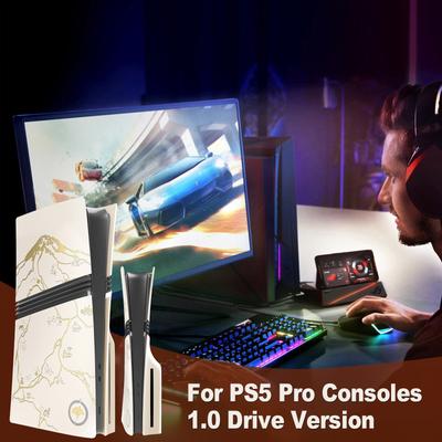 Pro Disc Edition Cserélhető Házpanelek Kompatibilis PlayStation 5 Pro Digitális Kiadás Előlapokkal Tartozékok