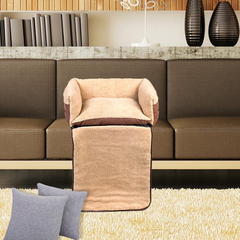 Nová pohovka Flip Pet Nest Pet Sofa Polštářek Matrace pro kočky Flip Malé a středně velké podzimní a zimní teplé