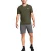 Under Armour Vanish Solid Color Comfortable Breathable Casual Shorts Men Shorts Black 1370382-025