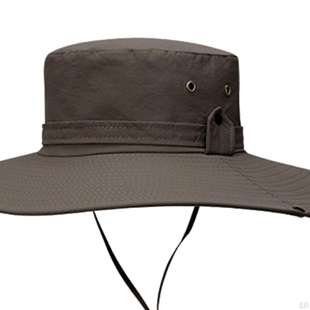 Bucket Hat Fishing Waterproof Breathable Lightweight Summer Casual Fisherman Sun Visor for