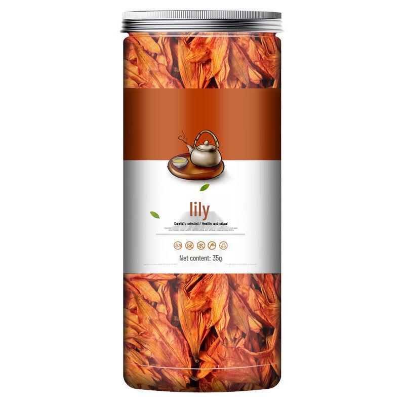 Meng Cha Mei Dried Lily Flower Herbal Tea