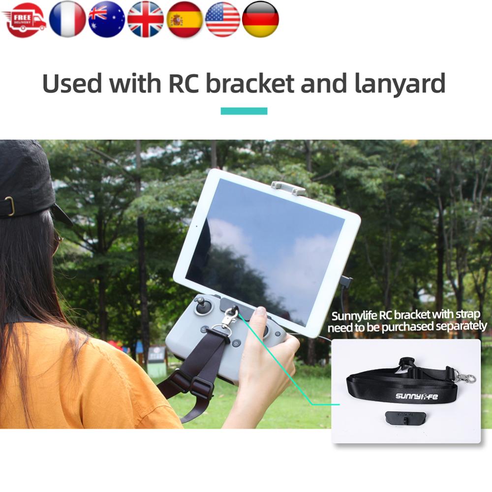 

Remote Control Tablet Extend Bracket Mount Drone Accessories Tablet Phone Mount for DJI Mavic Air 2 Clip Holder Stand United States