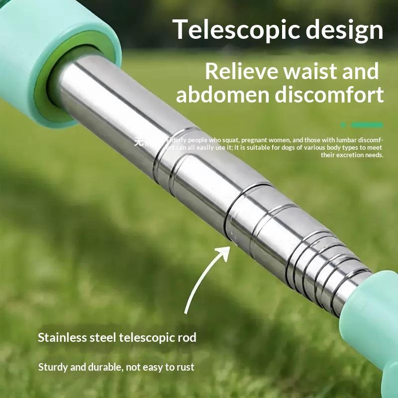 Portable Pet Poop Picker Dog Pooper Scooper Outdoor Walking Poop Shovel Waste Pick Picker Scoop Collect Puppy Cleaning Supplies