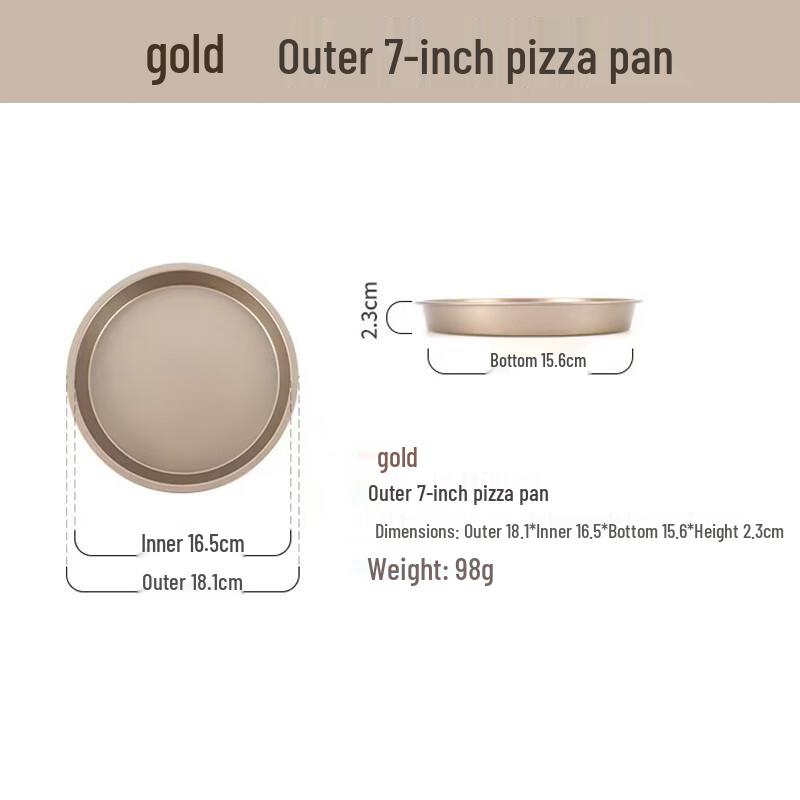 Handun Round Pizza and Cake Baking Pan