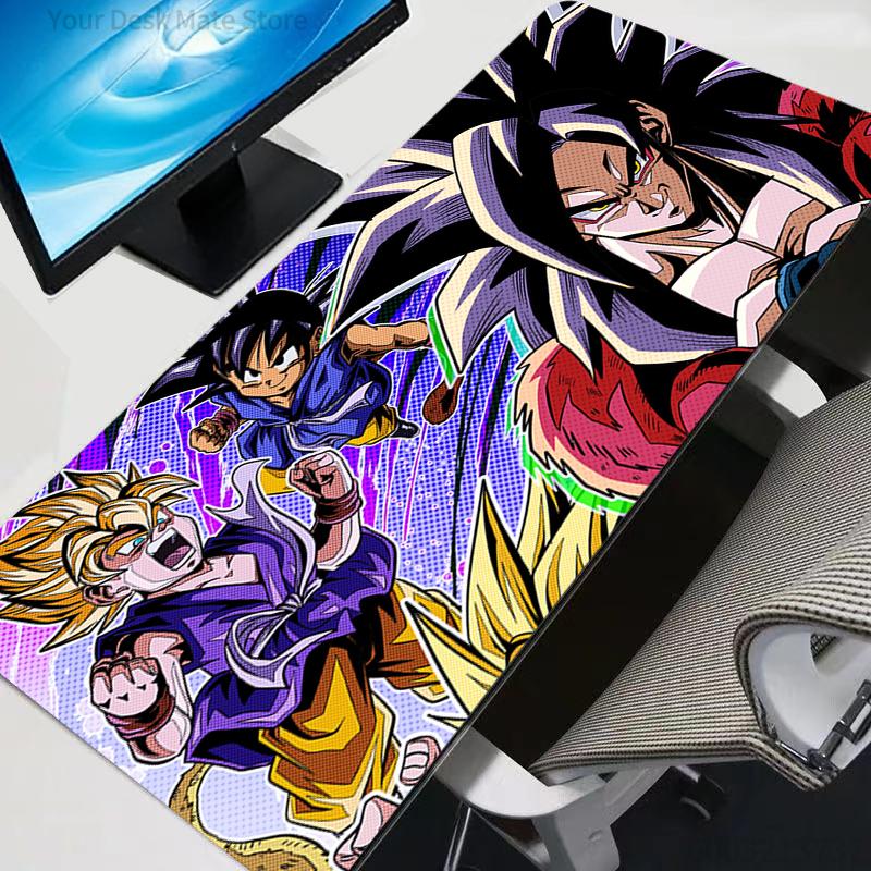 Dragon Ball Mouse Pad Large PC Computer Gamer Kawaii Gaming Accessories Mousepad Keyboard Desk Mat Carpet Table Anime
