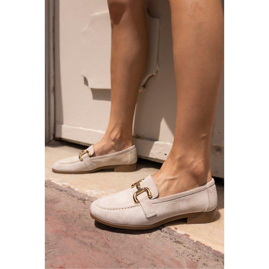 Women's Genuine Suede Leather Casual Loafers