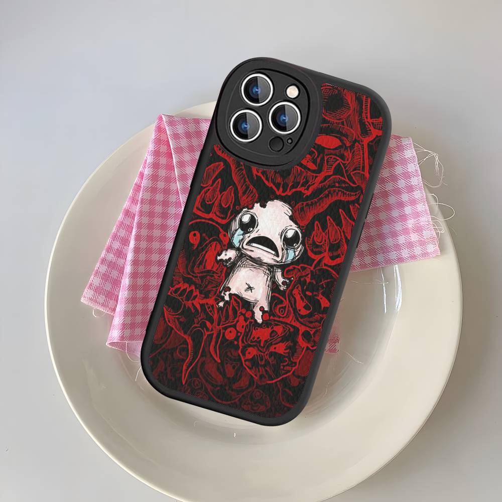 Game The Binding Of I-Isaac For IPhone 16 15 14 13 12 11 Pro Max Plus Shockproof Leather Soft Phone Cover