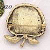 Fruchtform Legierung Anstecknadel Strass Brosche für Damen, Revers Anstecknadel Damen, Kleidung Schmuck Zubehör Hochzeitsparty Abschlussball Vintage
