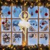 DIY Weihnachtsbaum-Hängeornament Kunststoff Weihnachten Festliche Deko Feiertagsparty Zubehör