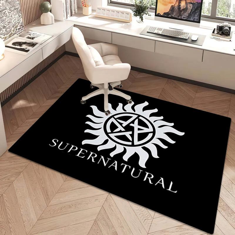 Supernatural Rug - Home carpet Office Decorative Carpet For Living Room Bedroom Door Mat Floor Rug Computer Chair Area Rug