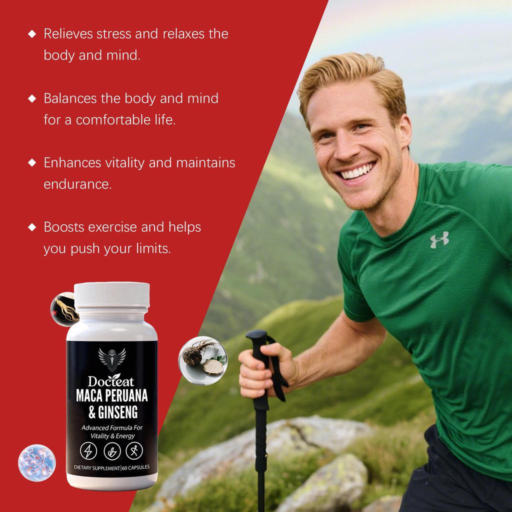 Docteat Men's Daily Care Capsules: Nutritional Supplement for Men's Health