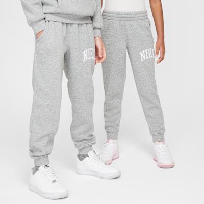 Teenagers Nike Knitted Sweatpants Sportswear Club Gray XL