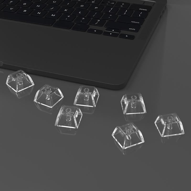 XDA Keycaps Mechanical Keyboards 1U Keycaps Blank Customized Gamer Transparents Crystal Keycaps Mx Switches XDA Height