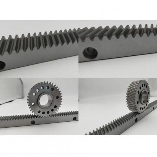 1Mod 500mm External Gear Rack Precision CNC Rack Straight Teeth Toothed Drive Rack for V-Slot Aluminum Profile 3D Printer Parts