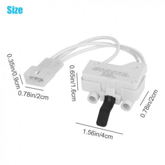 10Pcs 3406107 Dryer Door Switch Kit for Whirlpool Kenmore Maytag 3405100 3405101