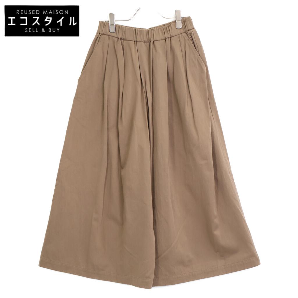 IENA Beige 100% Cotton Wide Pants Bottoms 38 beigeUsed