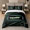 3Pcs Bedding SetFendt Soft Bed Sheet and Two Pillowcases Home Bedroom Decor
