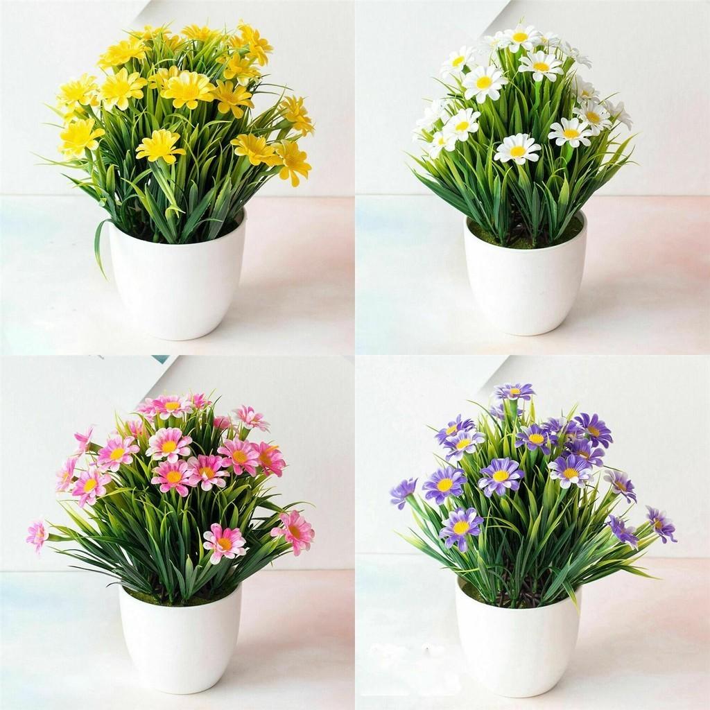 High Quality Artificial Flower Arrangement In Pot For Elegant Garden And Home Spaces
