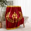 1pc Blanket SPQR Roman Eagle Print Design, Lightweight Blanket for Sofa, Bed- Soft &Warm, Gift for All Seasons Like Christmas, Halloween