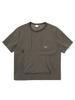 BBC EARTH Utility Woven Round T-Shirt_Khaki