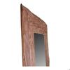 Miroir antique en teck 101 x 180 cm