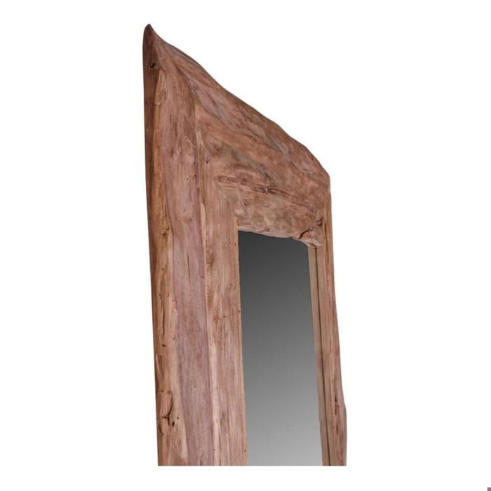 Miroir antique en teck 101 x 180 cm