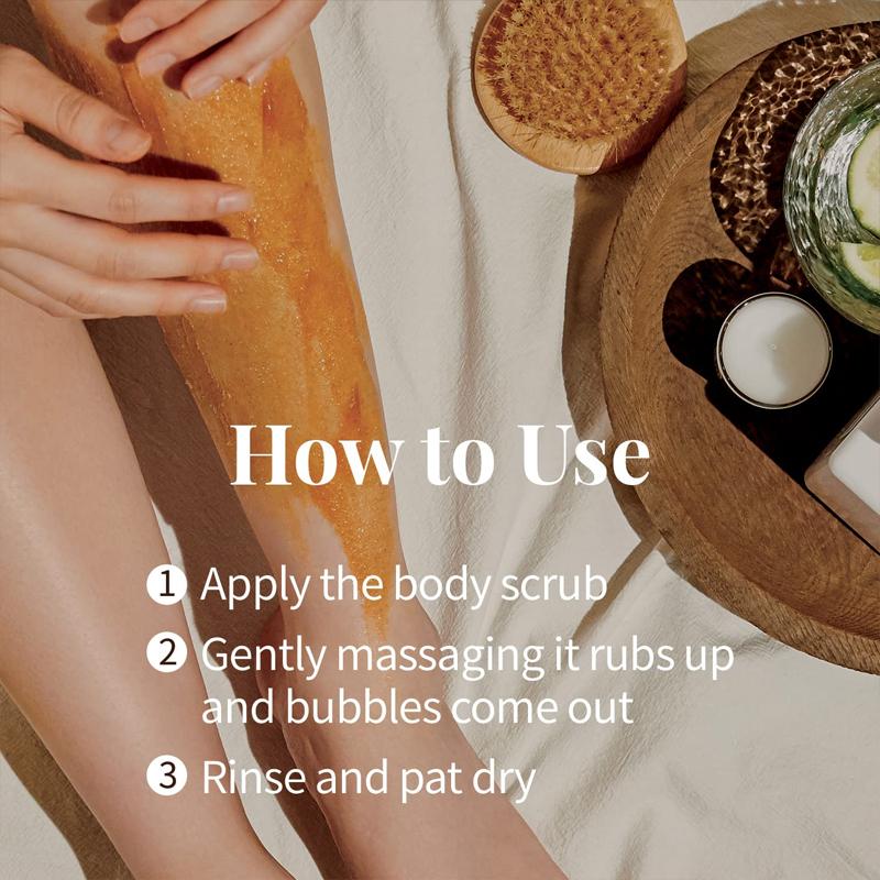 Plu Body Scrub Różowy Kwiatowy 200g
