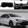 Dash Mat Cover for Corolla Sedan   Interior Center Console Dashboard Accessories Compatible with Toyota Corolla Sedan L LE SE XLE XSE     (Black Rim)