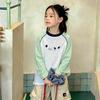 Girls' Stylish Long-Sleeve Sun Protection Top - Lightweight, Round Neck Cover-Up for Summer